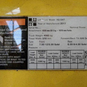 5 yếu tố quan trọng để hiểu về sức nâng của xe nâng
